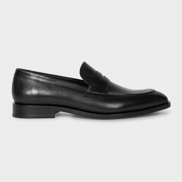 Black Leather 'Rossi' Loafers | Paul Smith (Global)