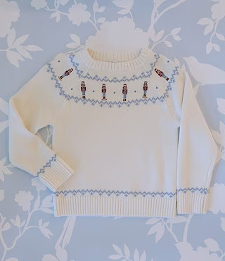 Edgehill Collection x The Broke Brooke Little/Big Boys Fritz Fair Isle Nutcracker Sweater | Dilla... | Dillard's