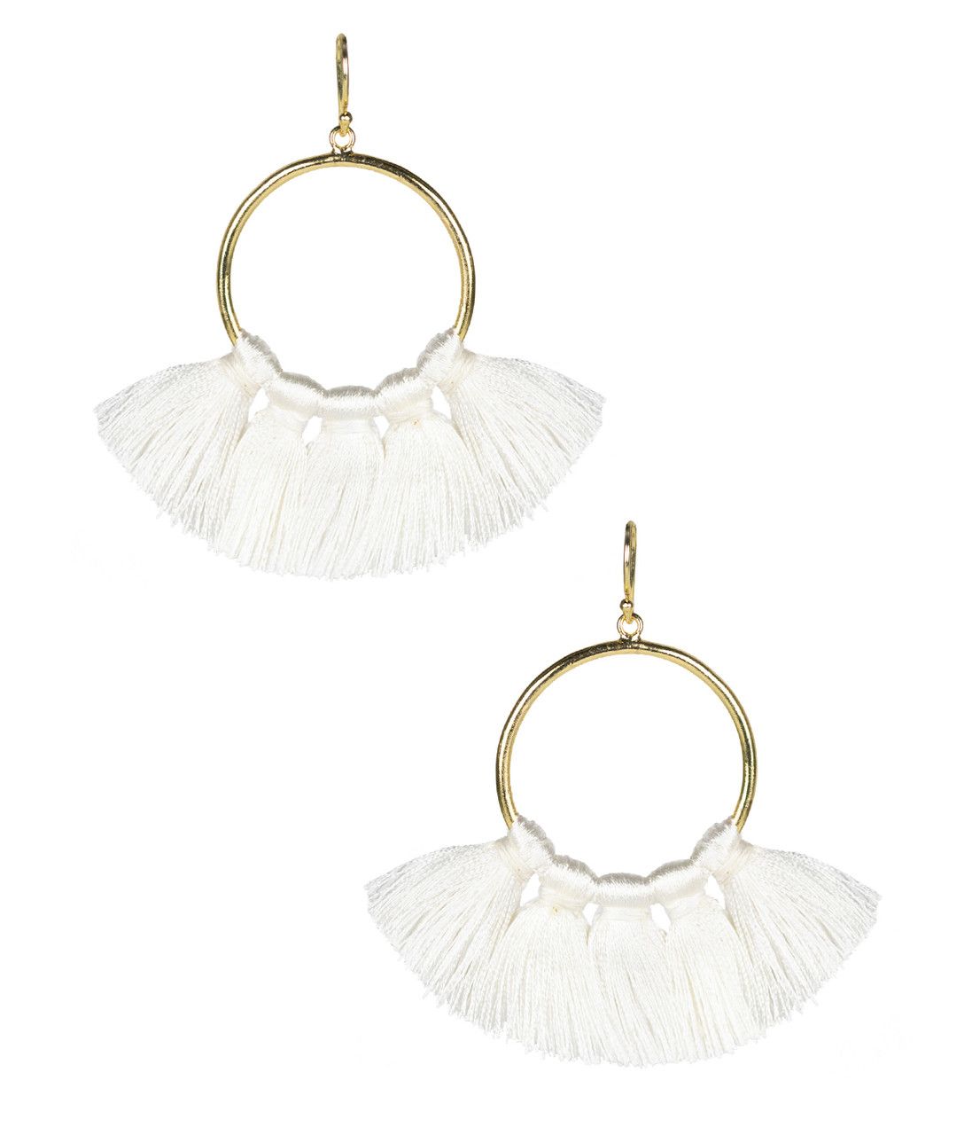 Izzy Gameday Earrings - White | Lisi Lerch Inc