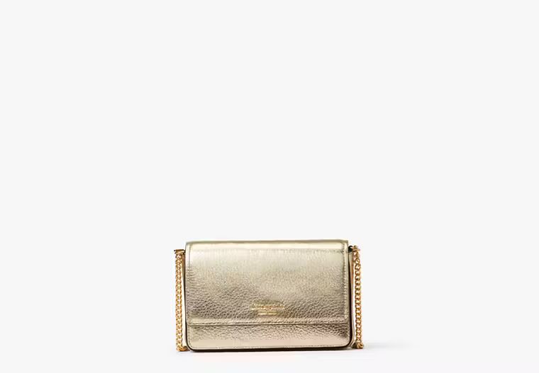 Morgan Metallic Flap Chain Wallet | Kate Spade (US)