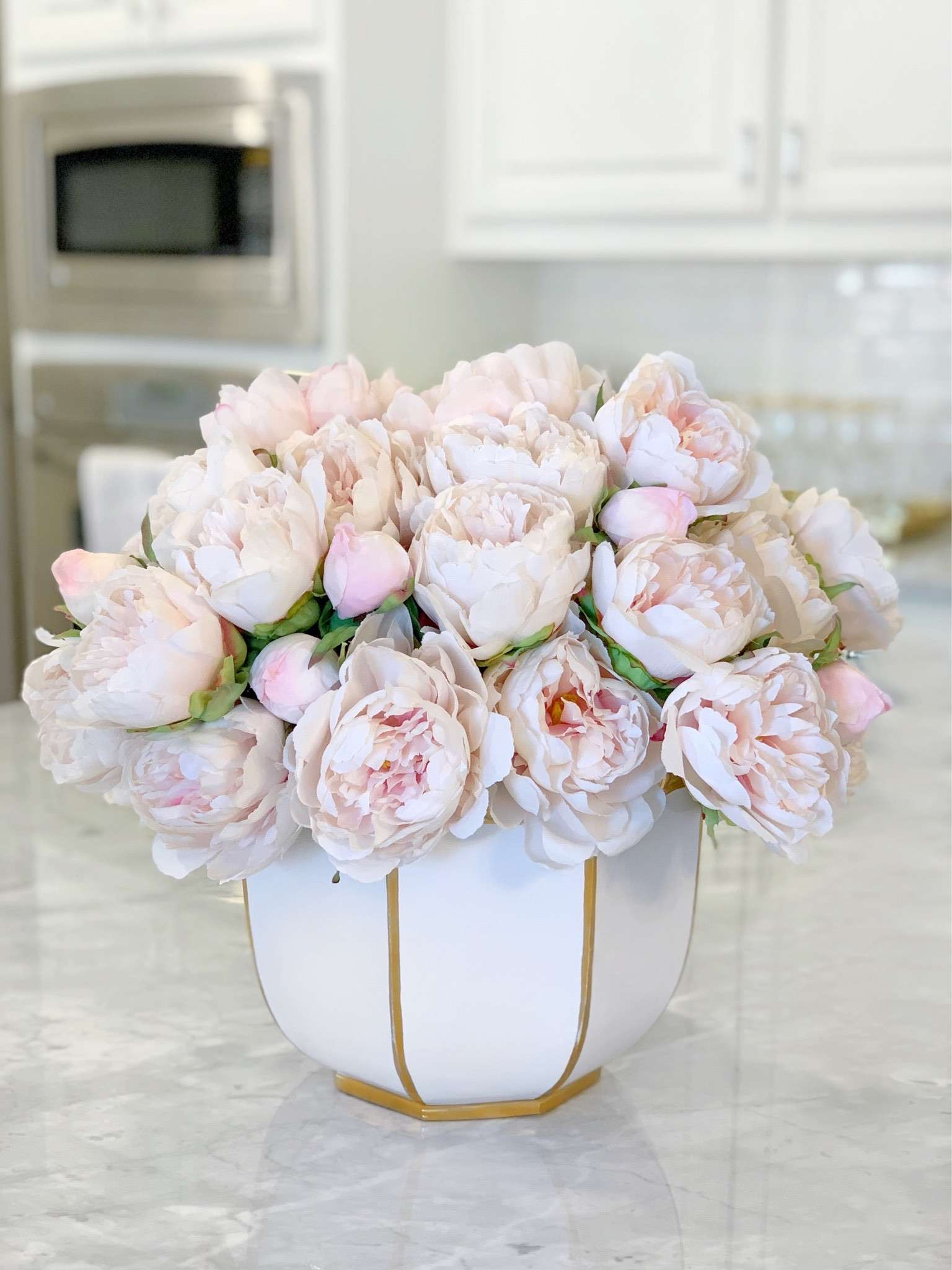 25% off bamboo vase ✨ 
White and gold cachepot planter home decor grand millennial style 

#LTKsalealert #LTKfindsunder50 #LTKhome