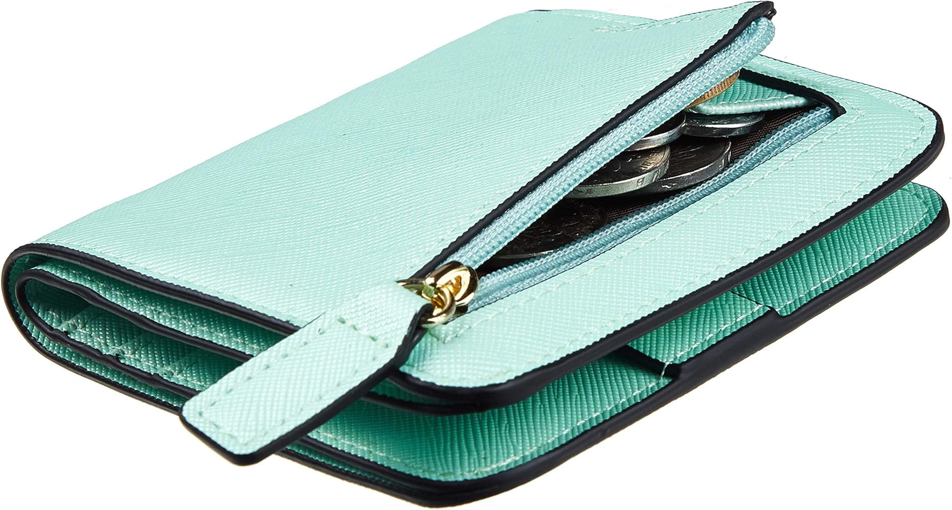 Toughergun Women’s Small Slim Leather Wallet with RFID Protection, Compact Bifold Mini Purse wi... | Amazon (US)