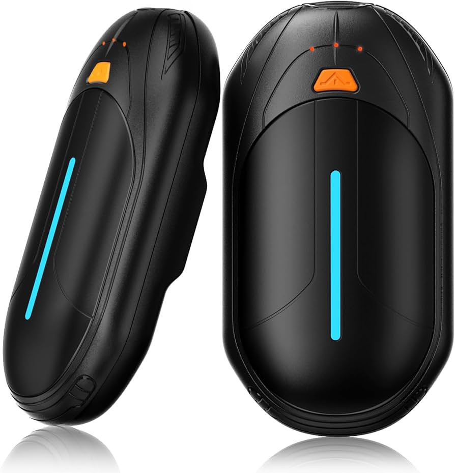 Hand Warmers Rechargeable 2 Pack, Electric Hand Warmers with 20Hrs Long Heating, 2 in 1 Portable ... | Amazon (US)