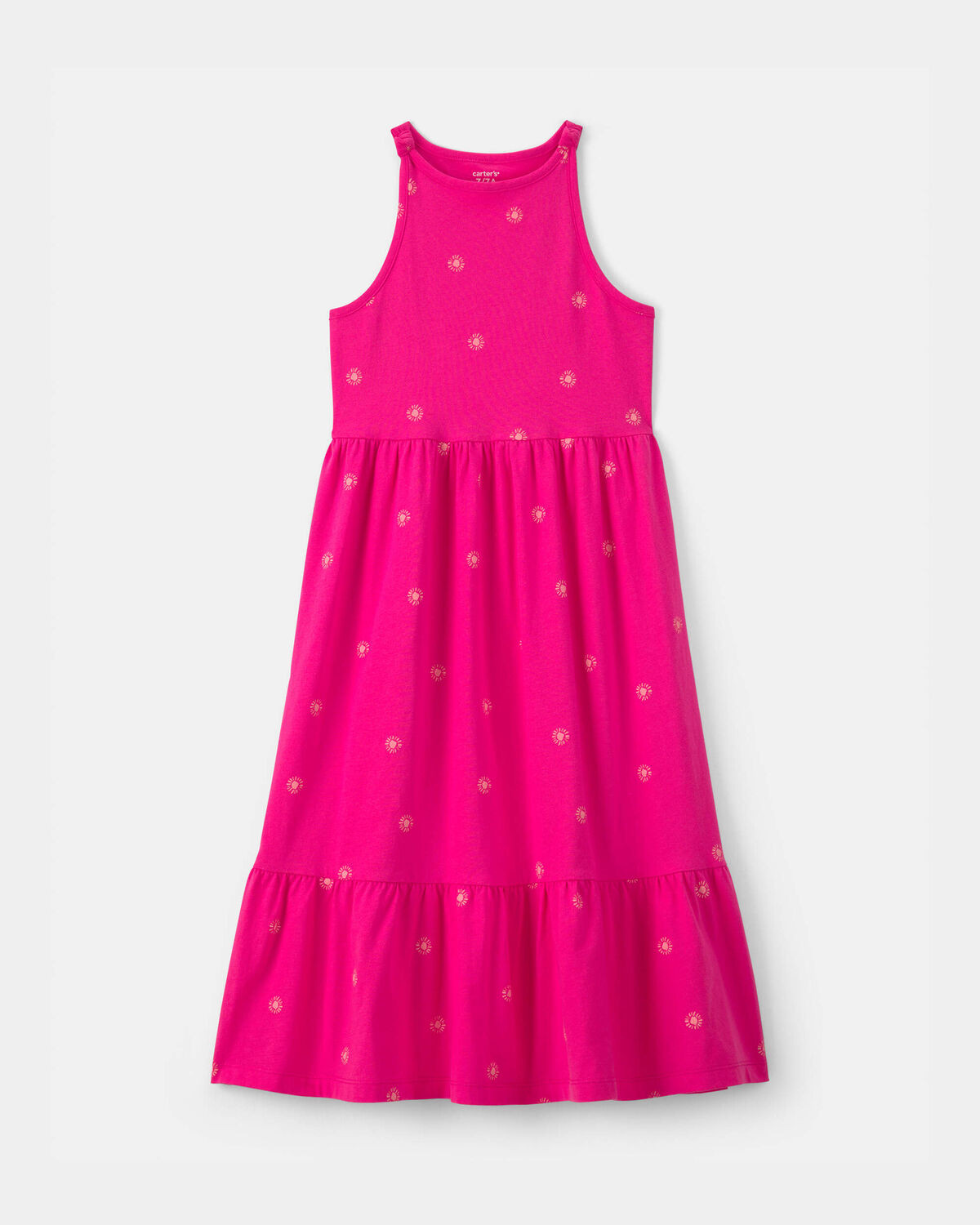 Girls Sunshine Sleeveless Maxi Dress - Pink | Carter's Inc