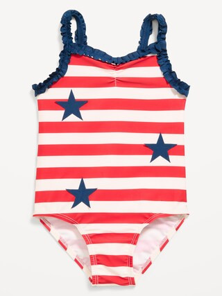 Printed One-Piece Swimsuit for Toddler Girls | Old Navy (US)