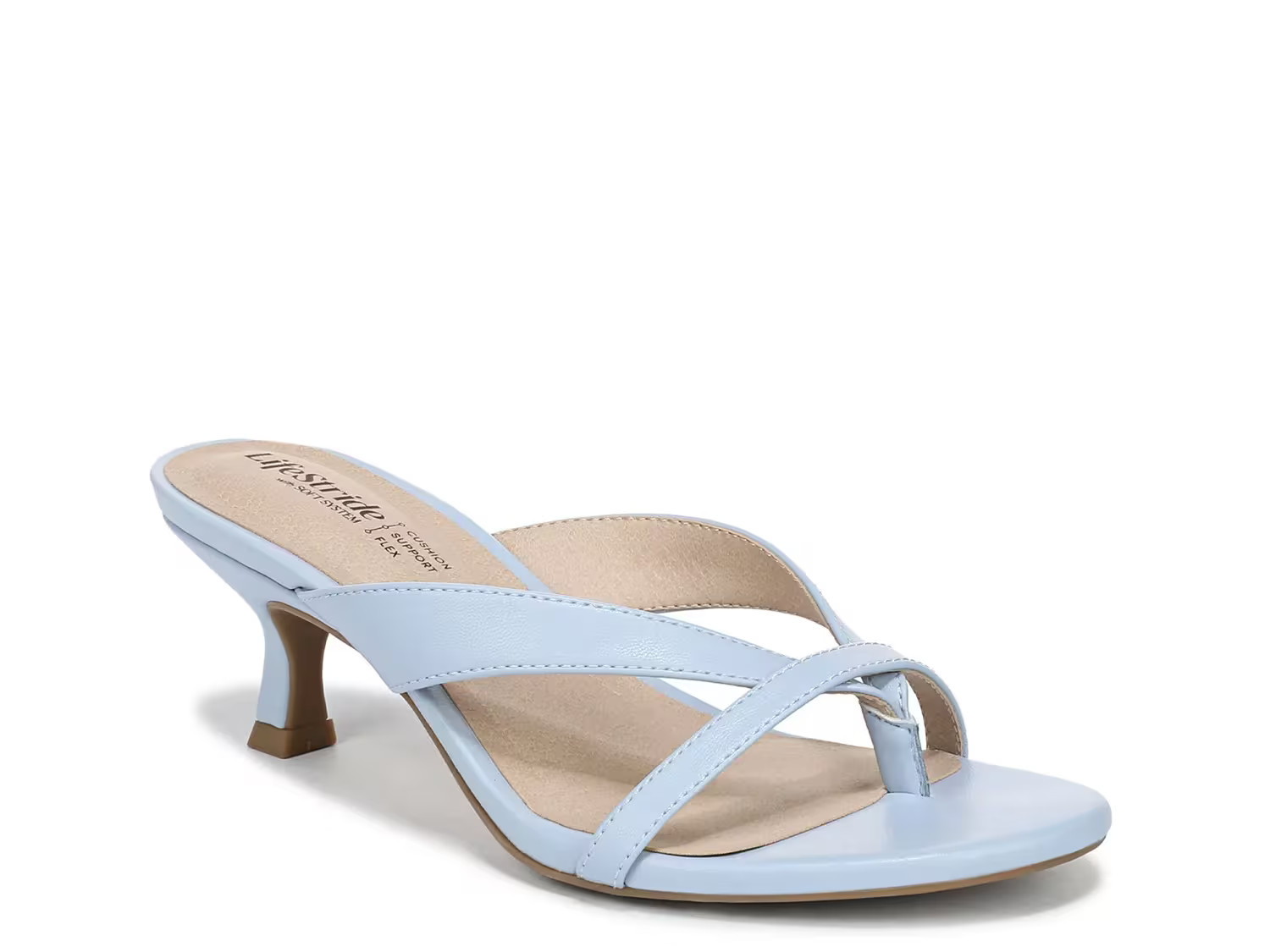 LifeStride Navine Sandal | Women's | Blue | Size 8.5 | Sandals | Kitten | DSW