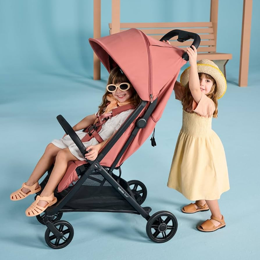 Inglesina Quid\u00b3 Stroller, Aurora Pink - Compact Reclining Travel Stroller for Baby & Toddler... | Amazon (US)