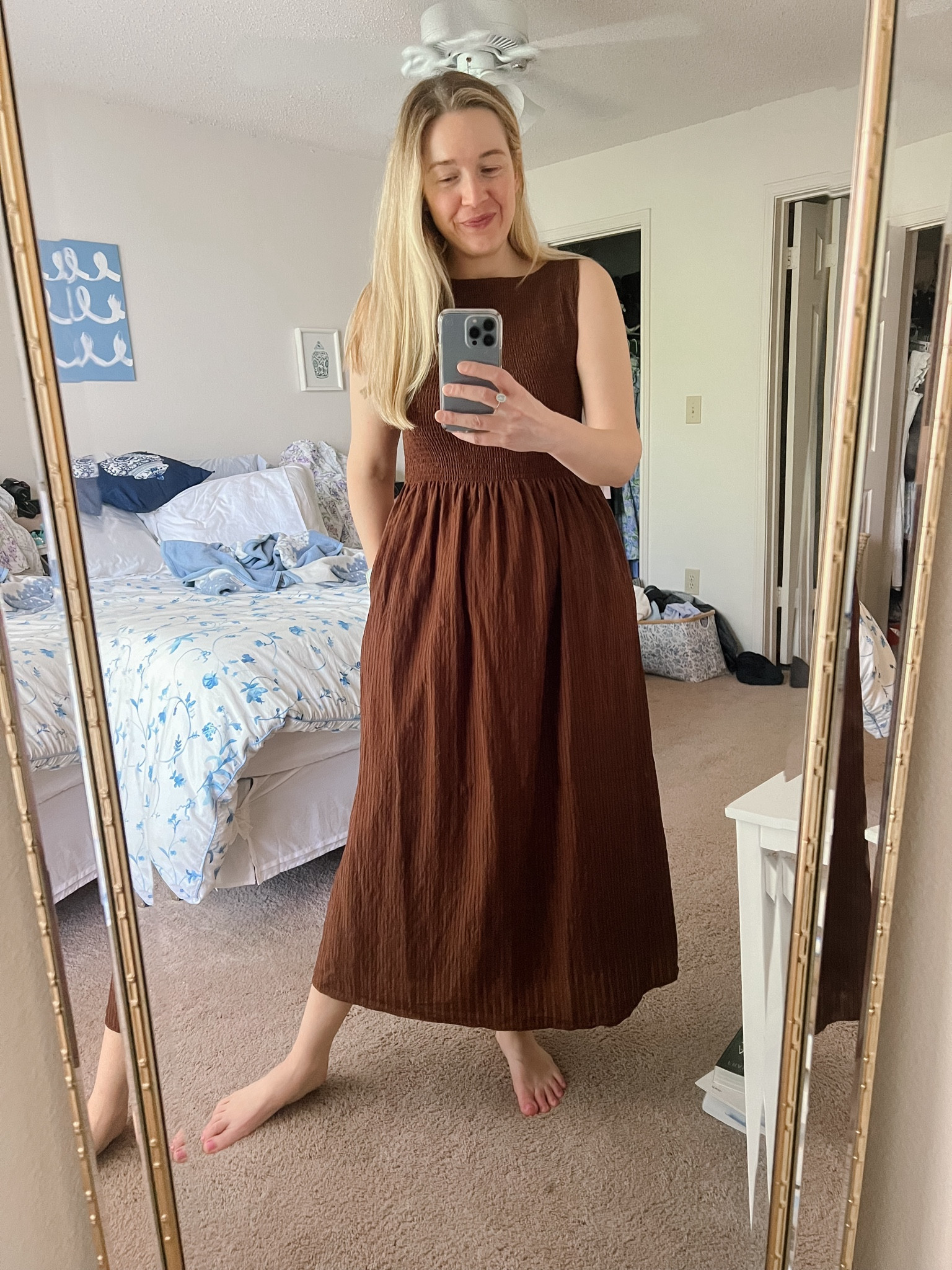 cosima nap dress brown The Mila Dress main image 0