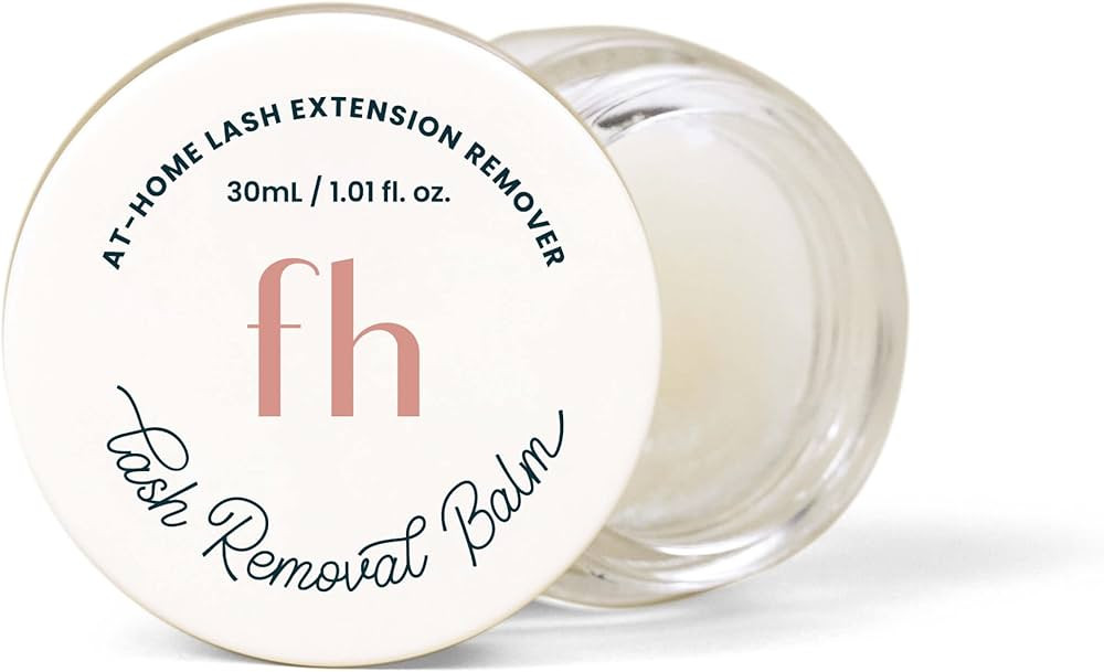 FlutterHabit Lash Removal Balm for Eyelash Adhesive and False Eyelashes, DIY Eyelash Extension Re... | Amazon (US)