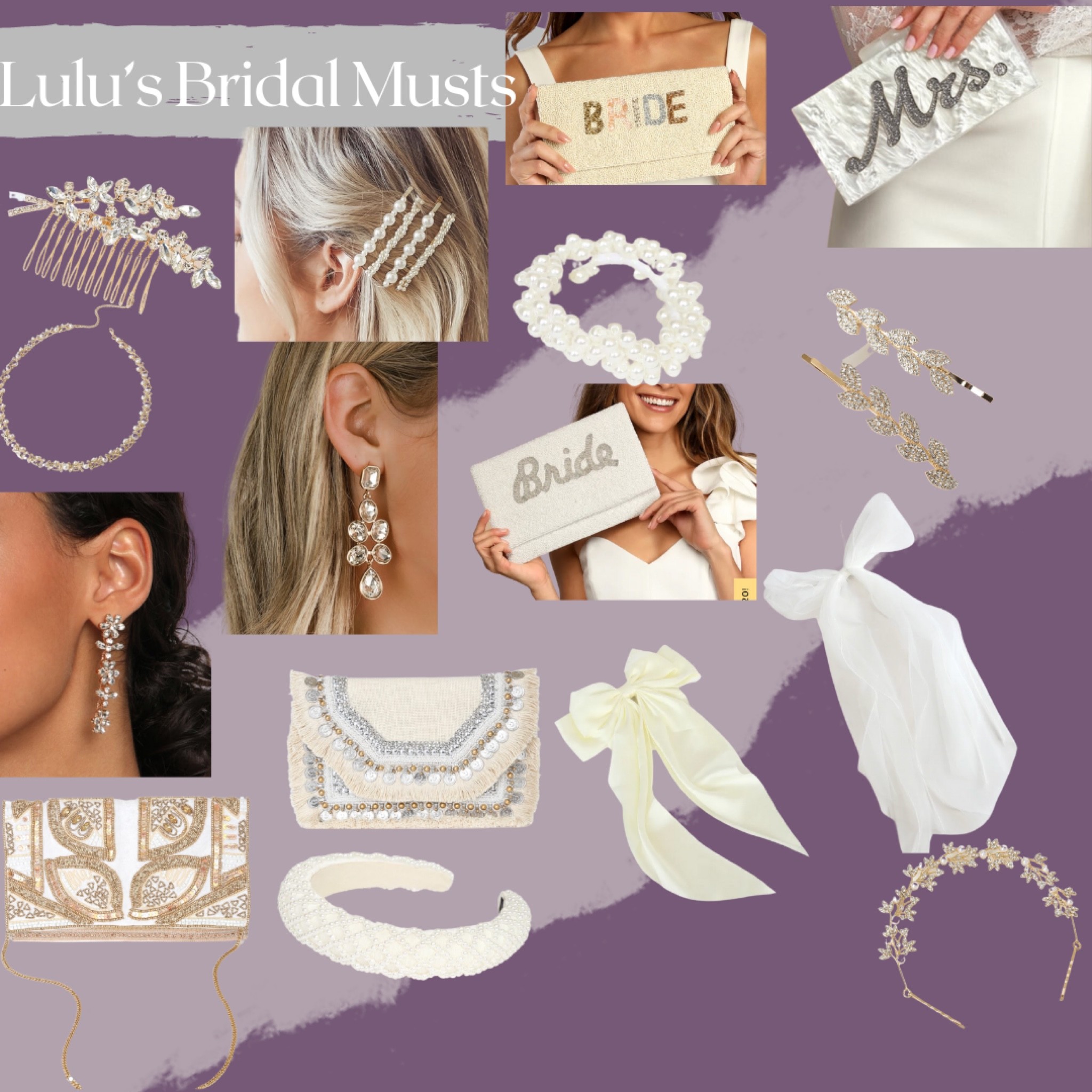 Gorgeous bridal accessories that lulus has. All very affordable and so fun. These are made to be so fun & comfy. They go with any fun dress you are wanting to wear as the bride to be! Take advantage of this time jn your life and wear all the white! Bridal accessories, bridal looks, bridal fun, bride to be

#LTKstyletip #LTKwedding #LTKbeauty