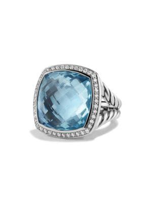 Albion Ring with Diamonds in Sterling Silver | Saks Fifth Avenue
