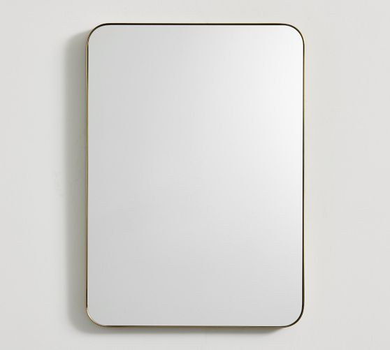 Lenox Rectangular Fixed Mirror | Pottery Barn (US)