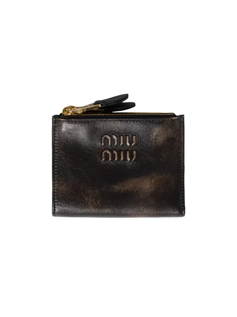 Small Nappa Leather Wallet | Saks Fifth Avenue