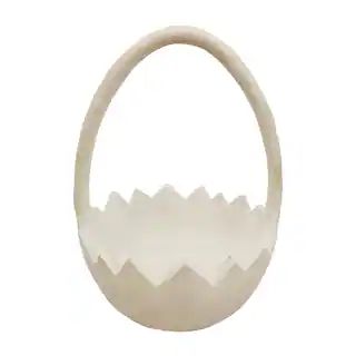 12" White Egg Shell Basket by Ashland® | Michaels Stores