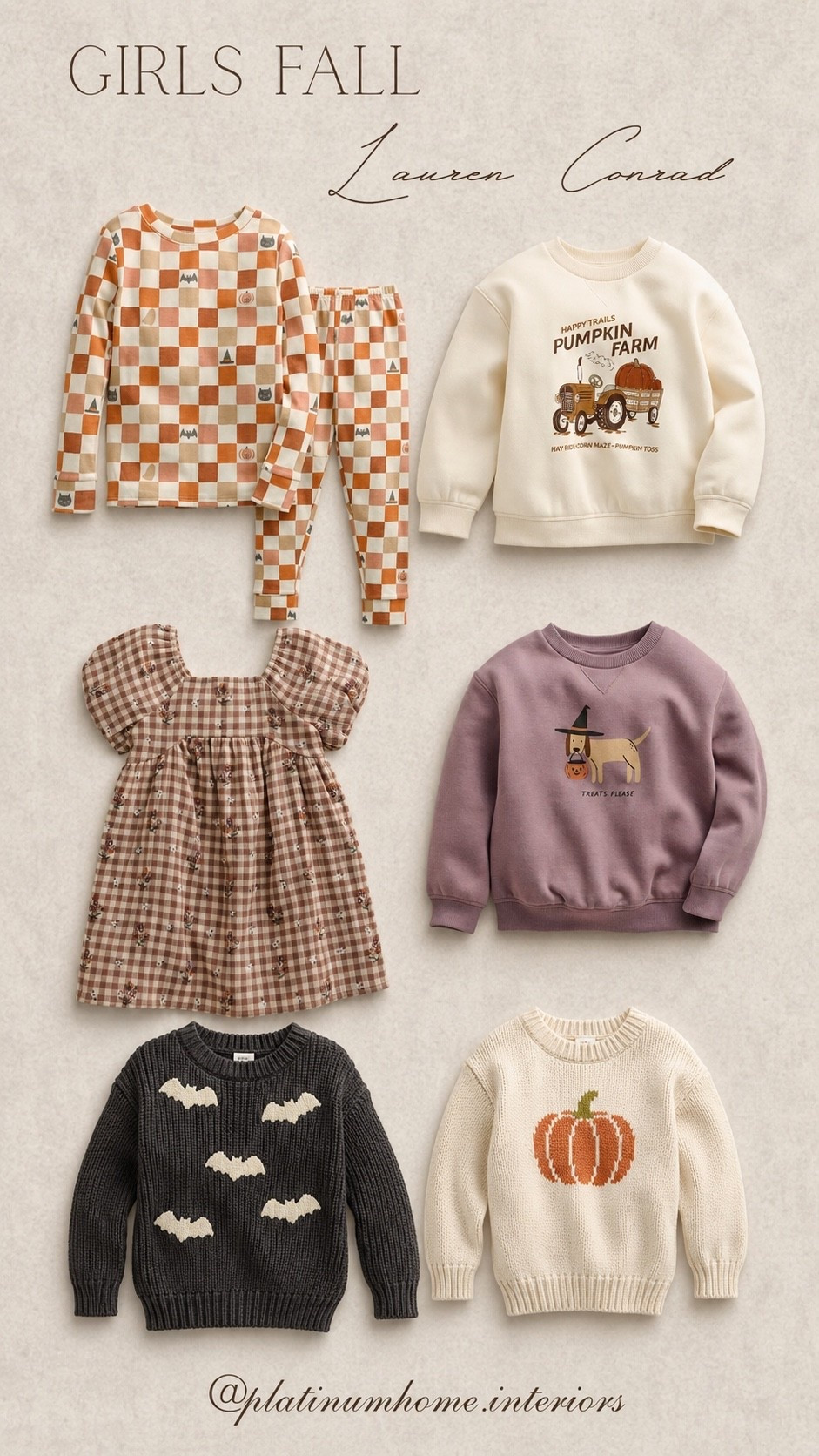 Fall finds for the littles 🍂🤎🎃 These Little Co. by Lauren Conrad pieces are SO sweet for the season — cozy knits, gingham, pumpkins + the cutest Halloween details. Linking all of my favorites here on LTK! ✨

#LTKKids #LTKSeasonal #LTKFinds #FallFashion #KidsFallFashion #LaurenConrad #FallFavorites

#LTKSeasonal #LTKKids