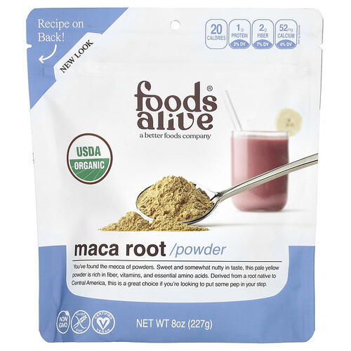 Foods Alive, Organic Maca Root Powder, 8 oz (227 g) | iHerb