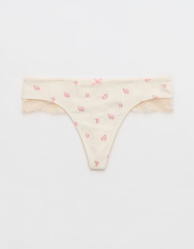 Superchill Pointelle Thong Underwear | American Eagle Outfitters (US & CA)