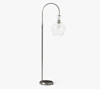 Flynn Recycled Glass Floor Lamp | Pottery Barn (US)