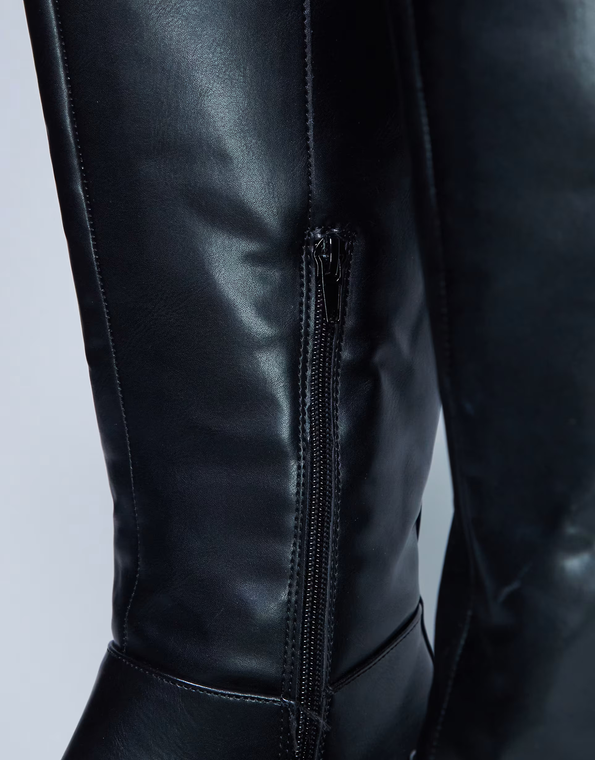 Topshop Riya knee high chunky boots in black | ASOS (Global)