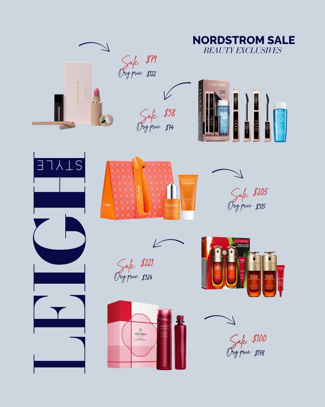 Beauty favorites at their best prices. ✨ Stock up before the Nordstrom Anniversary Sale ends August 9!

Nordstrom Anniversary Sale, beauty exclusives, luxury skincare, makeup sale, beauty gift sets, Lancôme, Clarins, Shiseido, Natura Bissé, beauty deals, skincare essentials, Nordstrom beauty, August 9 sale ends

#LTKSaleAlert #LTKBeauty