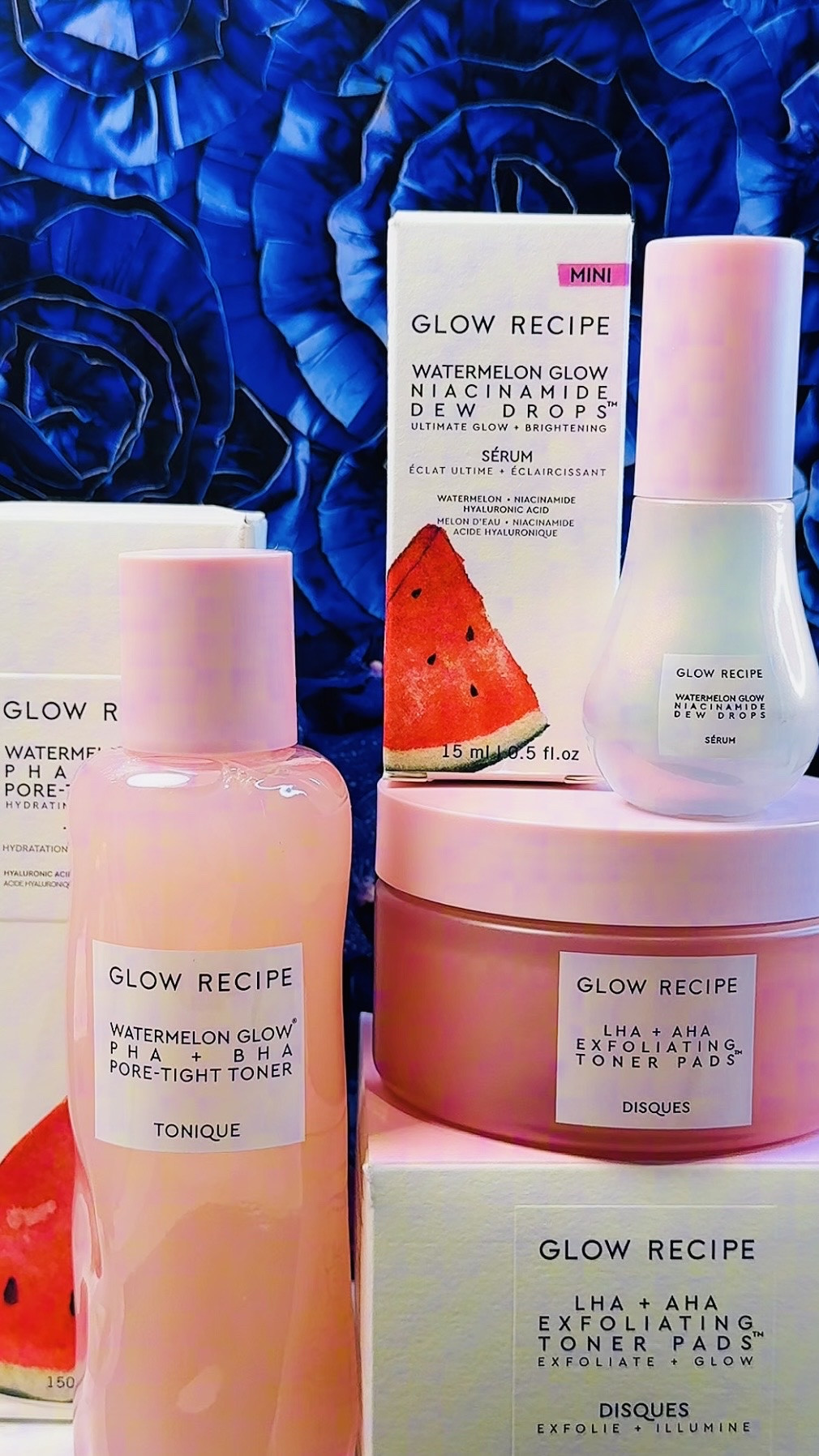 Glow Recipe Watermelon Glow skincare is one of Nirvana’s favorite skincare routine recommendations for that fresh dewy glass skin look ✨ Linking the Watermelon Glow Toner Pads, Watermelon Glow PHA + BHA Toner, and the iconic Watermelon Glow Niacinamide Dew Drops that leave skin looking radiant, smooth, and hydrated without heavy shimmer. Also linking the prettiest pink cosmetic bags and beauty organizers that match this whole aesthetic perfectly 💕

Perfect for anyone building a soft glowy skincare routine, refreshing their vanity, or creating that clean girl glass skin look for spring and summer.

Nirvana the Shih Tzu 💋 Nirvana Approved

#LTKgrwm #LTKdayinmylife #LTKBeauty