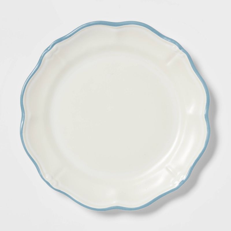 11&#34; 4pk Melamine Dinner Plates White - Threshold&#8482; designed with Studio McGee | Target