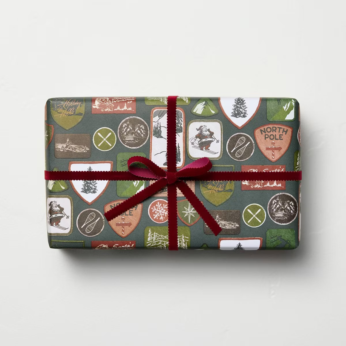 12' Patch Art Gift Wrap - Hearth & Hand™ with Magnolia | Target