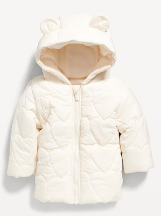 Water-Resistant Hooded Critter Puffer Jacket for Baby | Old Navy (US)