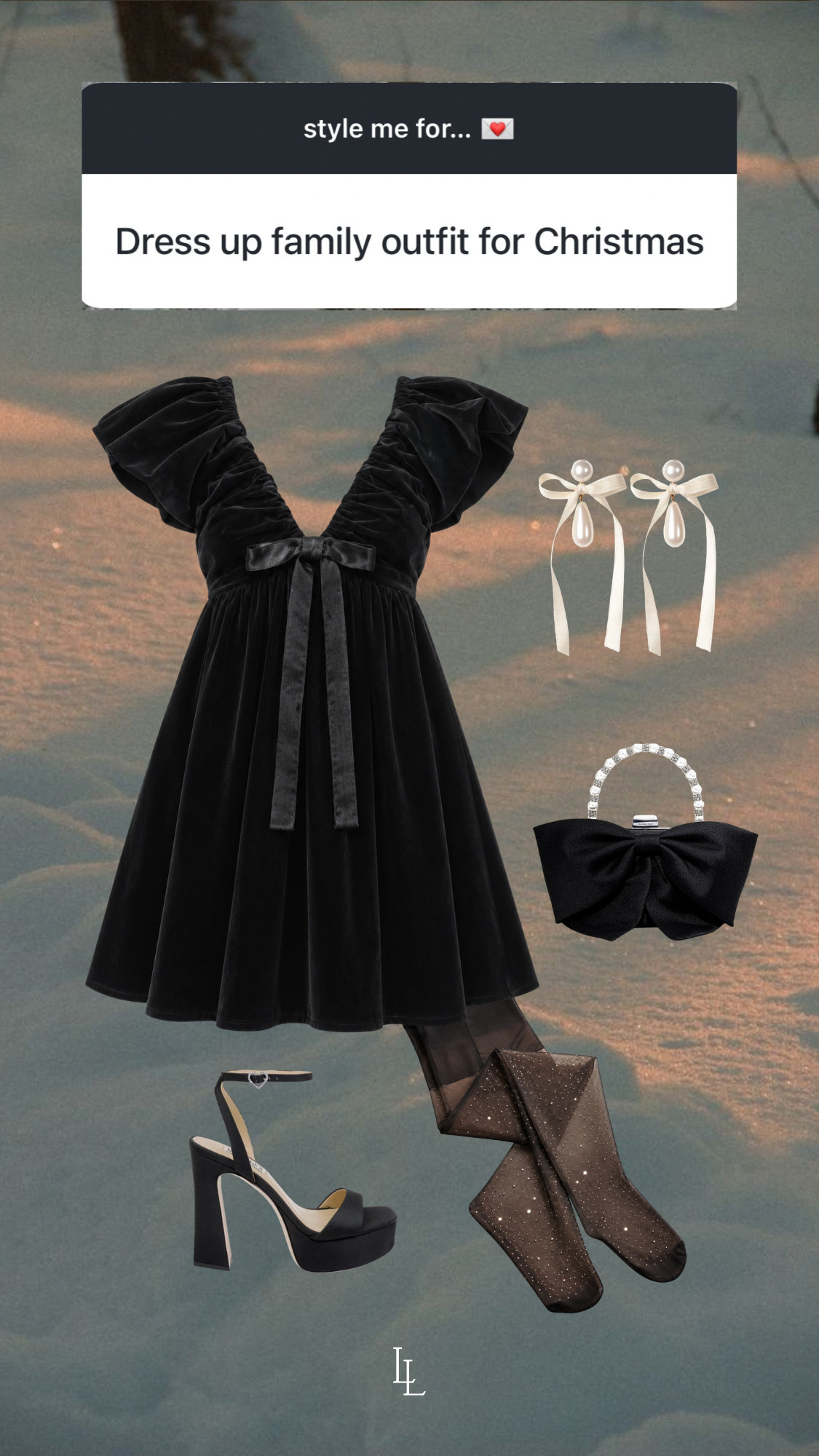 style inspo for a family xmas party! lvoe this velvet dress from anthropologie.  

 #LTKootd #LTKSeasonal