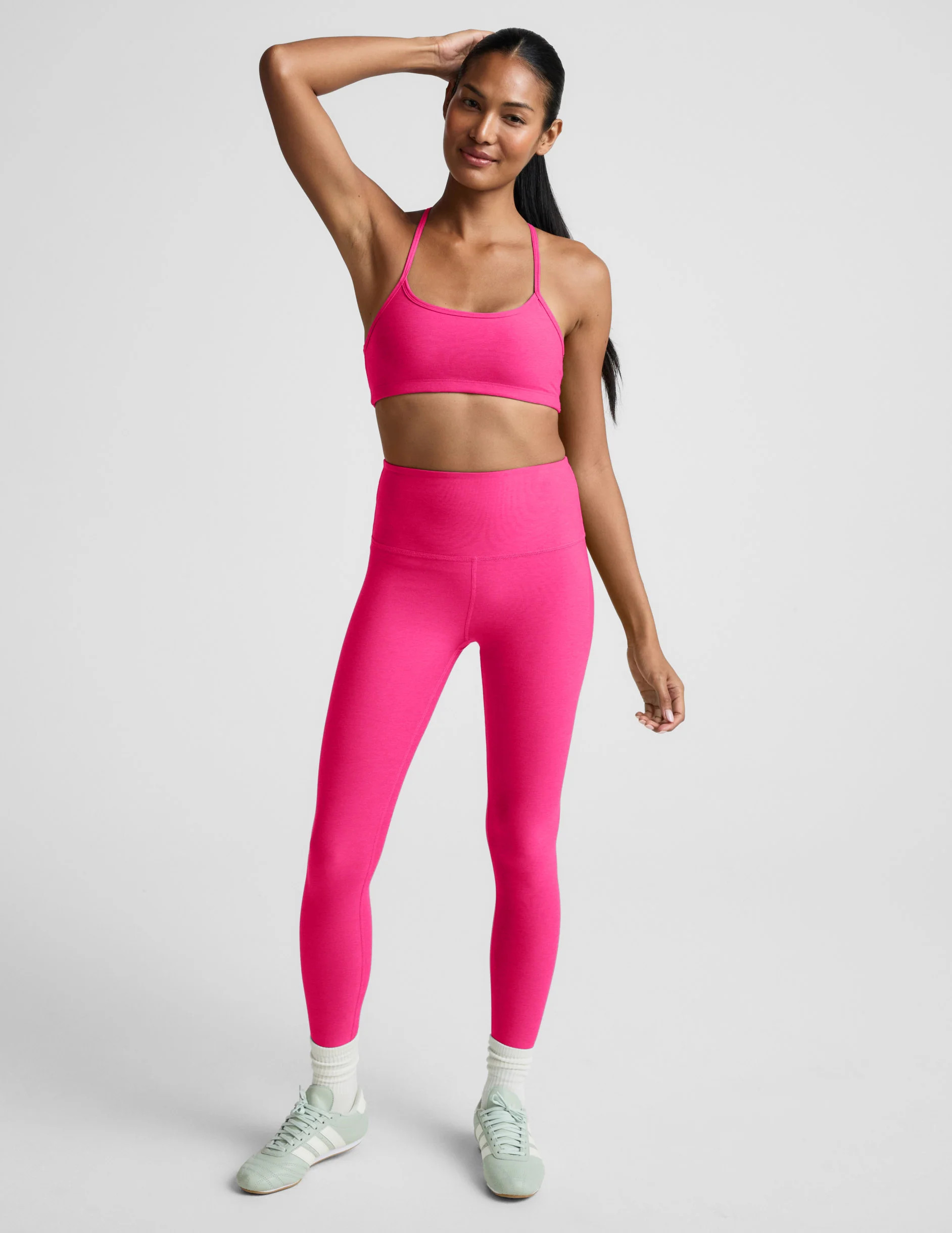 Spacedye Slim Racerback Bra | Beyond Yoga | Beyond Yoga