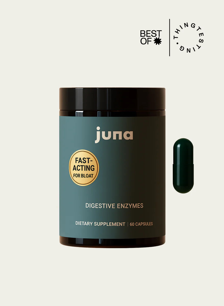 Detox Enzymes | Debloat + Digest | Natural Probiotic Digestive Enzymes | Juna