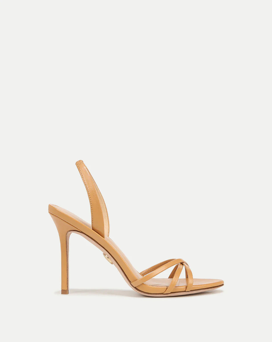 Adelle Leather Sandal | Veronica Beard