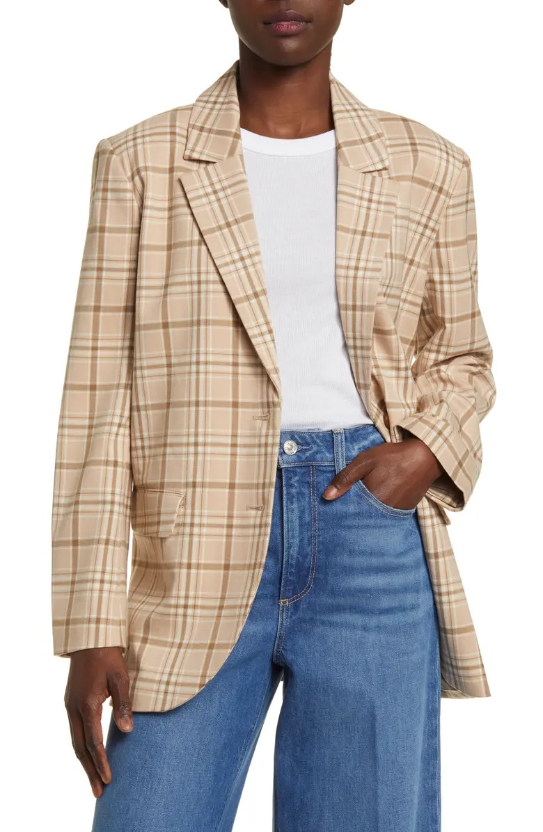Treasure & Bond Oversize Plaid Blazer | Nordstrom | Nordstrom