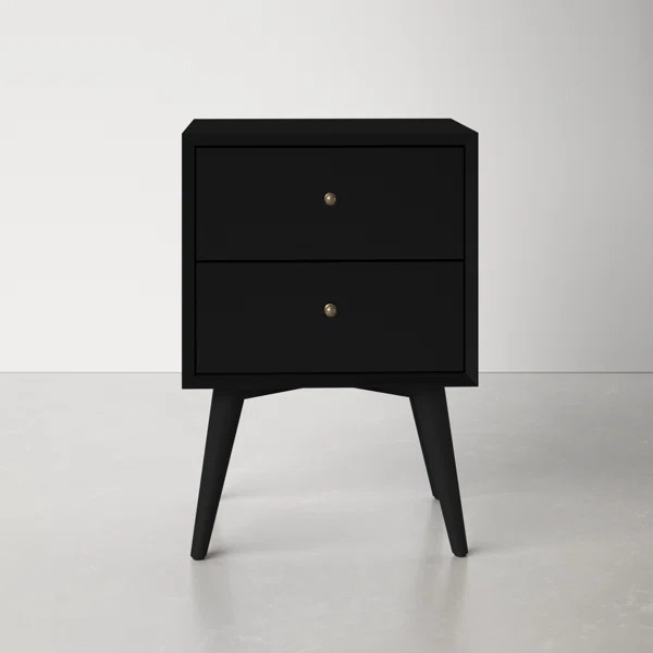Williams 26'' Tall 2 - Drawer Nightstand | Wayfair North America