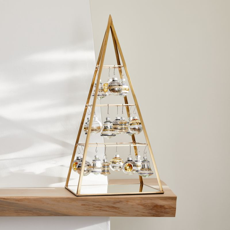 Lillian Tree with Ornaments, Set of 21 + Reviews | Crate and Barrel | Crate & Barrel