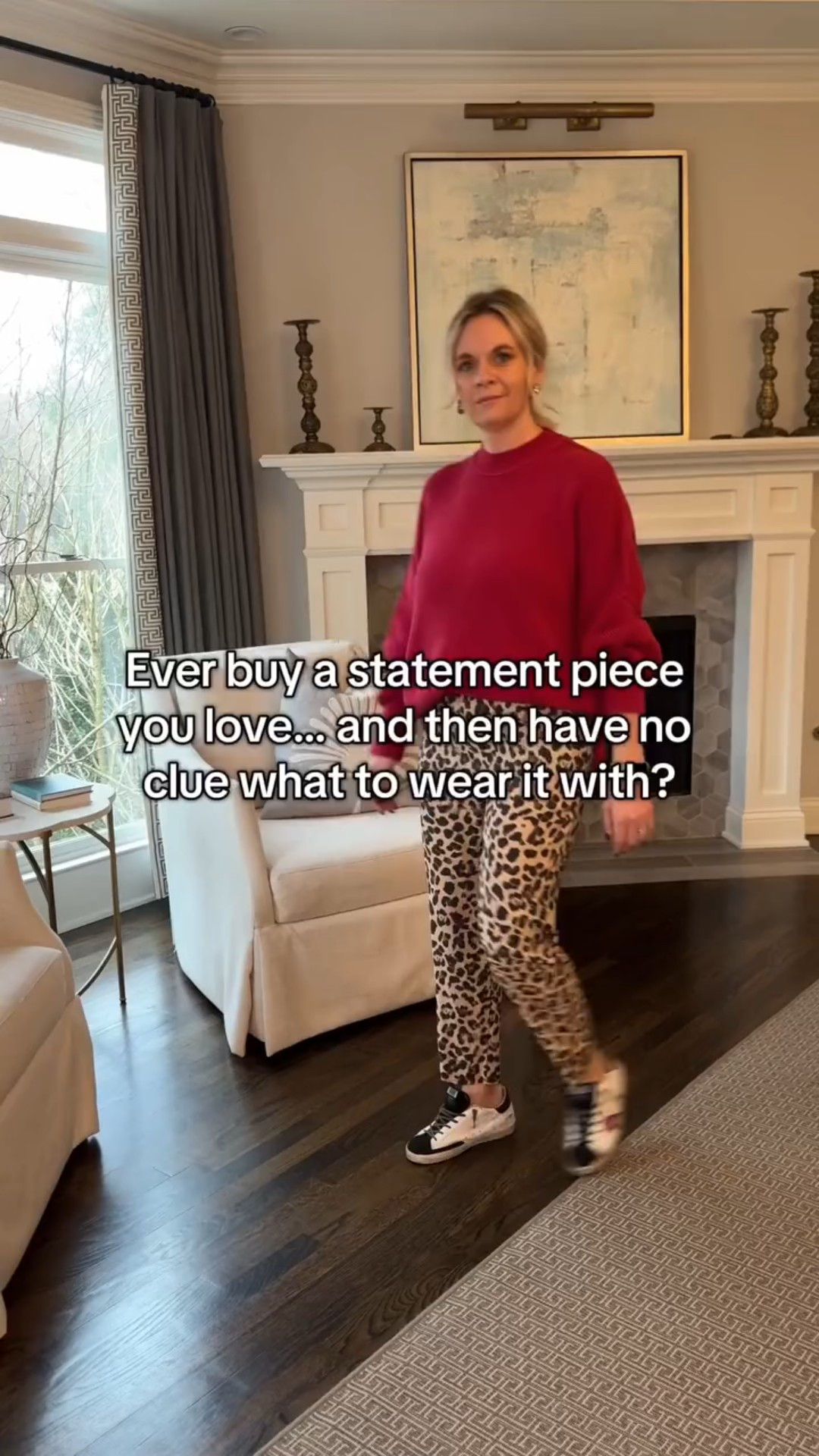 You don’t have to avoid statement pieces — you just need to know how to style them. Here’s how to make your bold favorites feel wearable and effortlessly chic: 

1️⃣ Anchor with basics: Pair your statement piece with simple, structured staples — like great denim, neutral trousers, or a classic white tee. Let the star shine. 

2️⃣ Play with proportion: If your top is bold, keep the bottom streamlined (and vice versa). Balance always makes an outfit feel intentional. 

3️⃣ Repeat the color: Tie your statement color or pattern into another small element — think a lip color, shoe, or bag — for a cohesive look. 

4️⃣ Own the energy: The best outfit formula only works if you feel good in it. Confidence is the ultimate finishing touch. 

💫 Ready to stop letting your favorite pieces collect dust? 

Book a Styling Session and let us show you how to mix statement pieces seamlessly into your everyday wardrobe. 

📅 Link in bio to get started. 

#effortlessstyle #personalstylist #styletipsforwomen #howtostyle #statementpieces