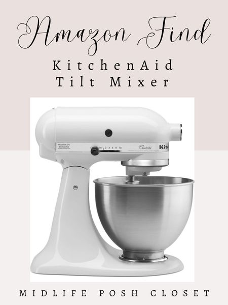 Amazon Find! KitchenAid 4.5 quart tilt mixer stand

#LTKhome #LTKGiftGuide #LTKSeasonal