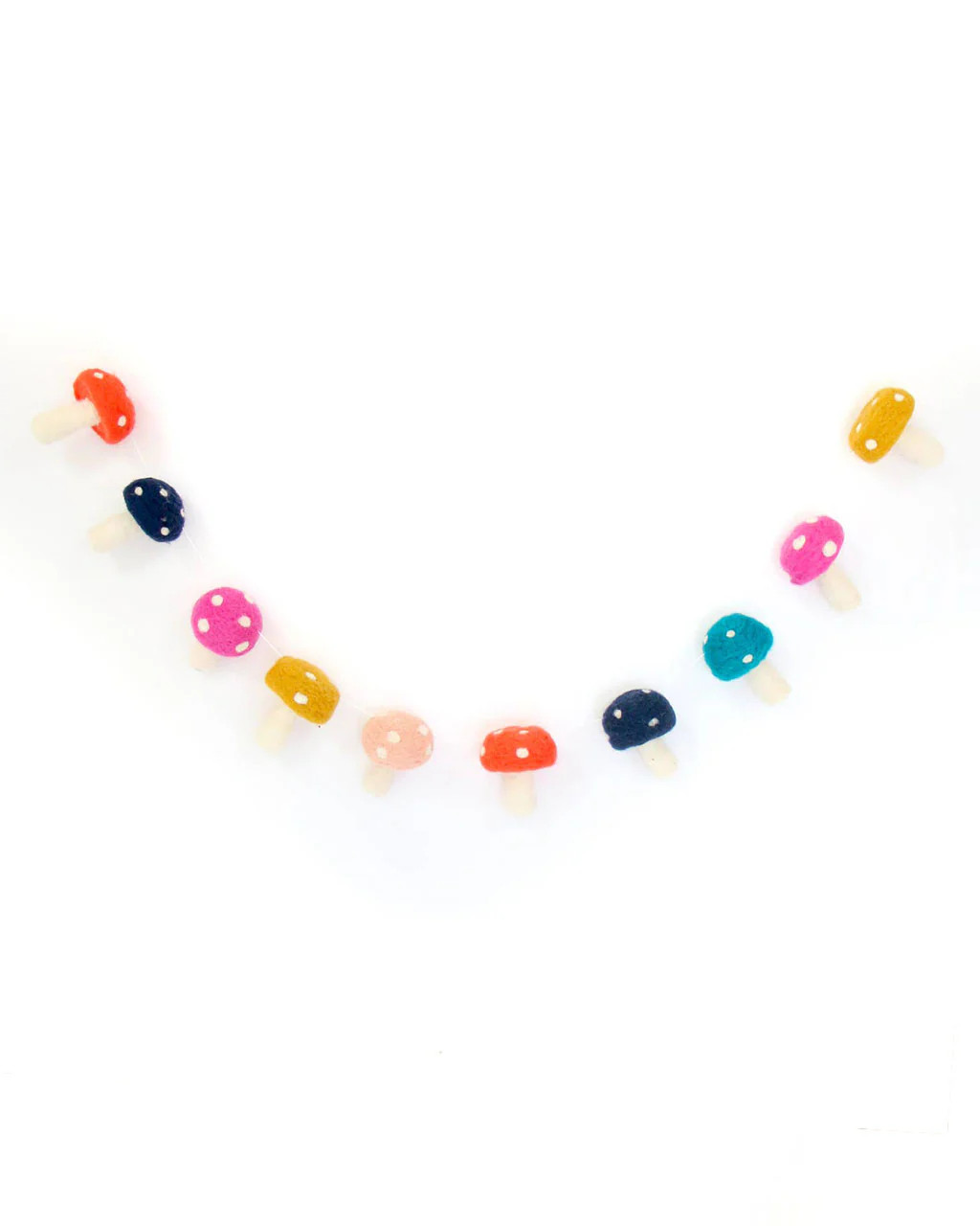 Mushroom Felt Garland | ban.do