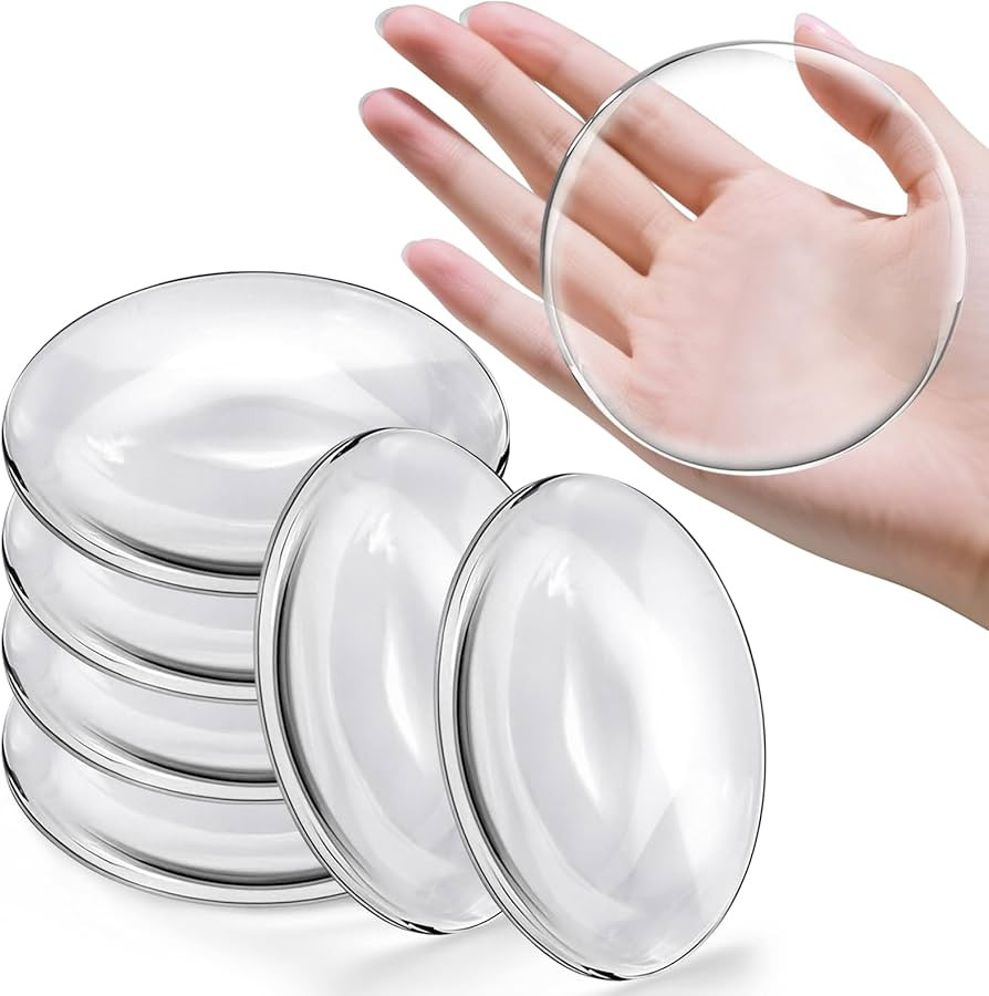 JZWBLILY Door Stoppers for Wall, Door Knob Wall Protector 3.15" (6-Pack), Self Adhesive Door Bump... | Amazon (US)