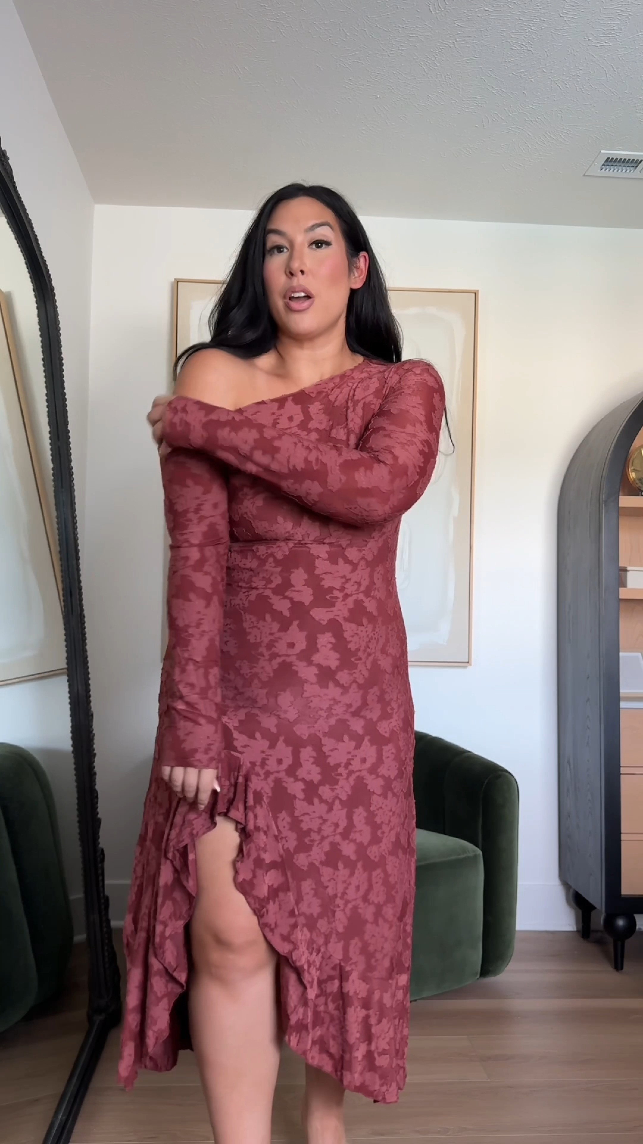 This dress is so good! I love the long sleeve and one shoulder!

fall dresses, amazon fashion, amazon dresses, amazon finds, mid size amazon outfits, wedding guest dresses 

 #LTKootd #LTKMidsize