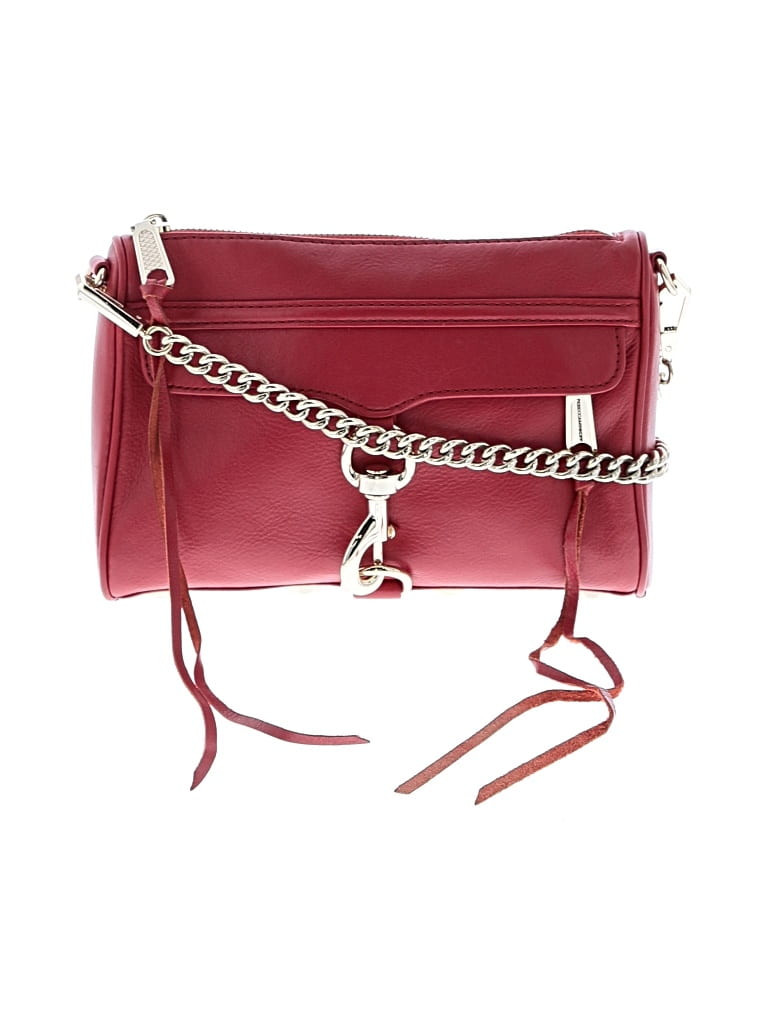 Rebecca Minkoff 100% Leather Burgundy Red Leather Crossbody Bag One size - 70% off | ThredUp (US)