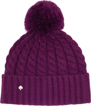kate spade new york cable knit beanie | Nordstromrack | Nordstrom Rack