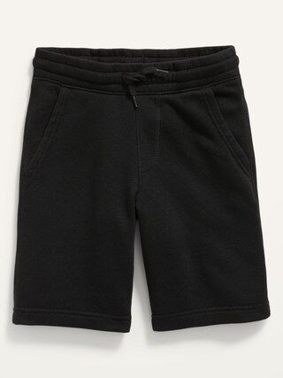 Flat-Front Fleece Jogger Shorts For Boys | Old Navy (US)