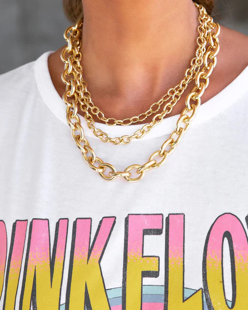 Levels Layered Necklace - Gold | VICI