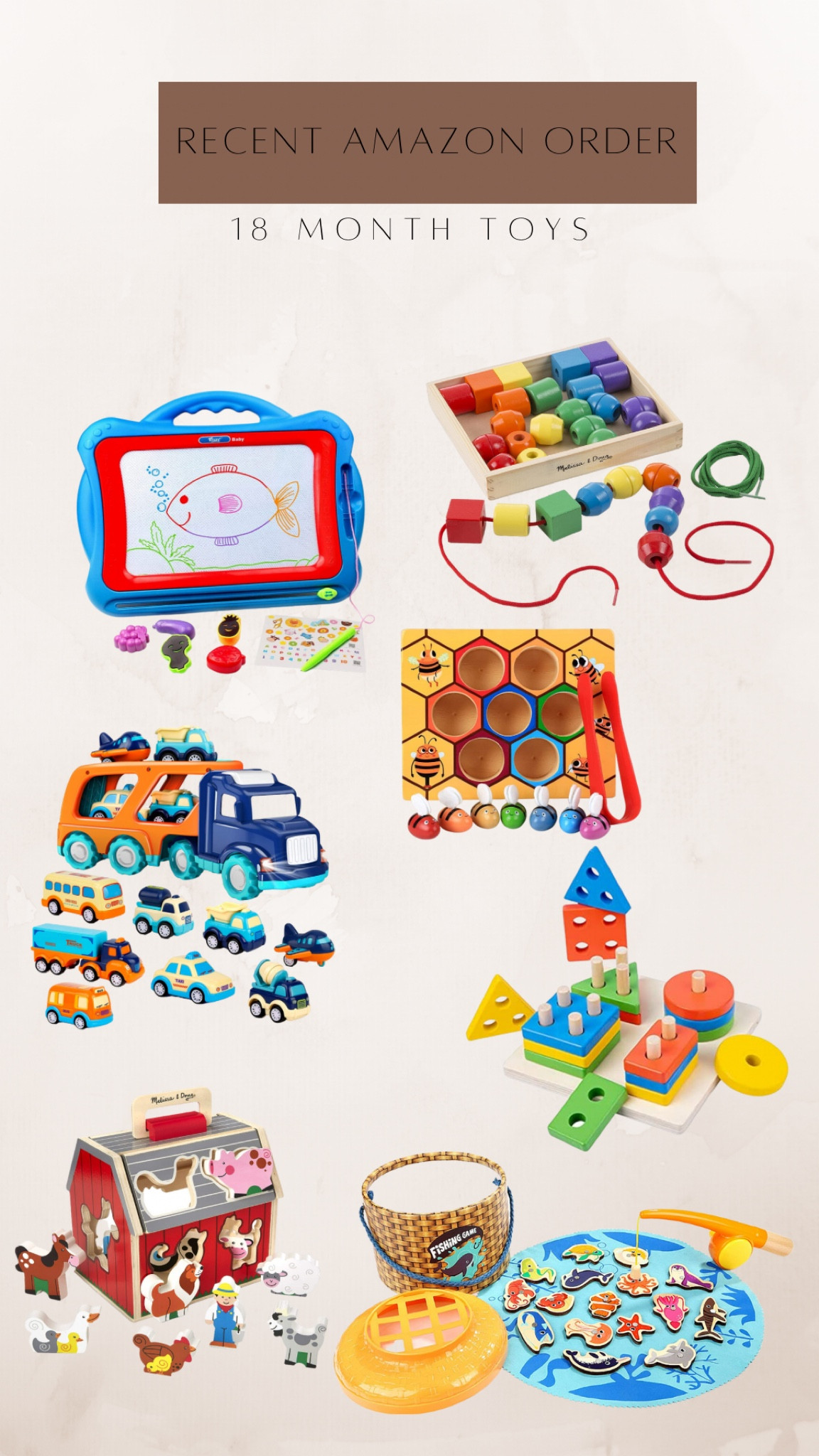 18 month toys // Amazon finds // toy rotation // learning // toddler toys // kids toys // under $50

#LTKfamily #LTKunder50 #LTKkids