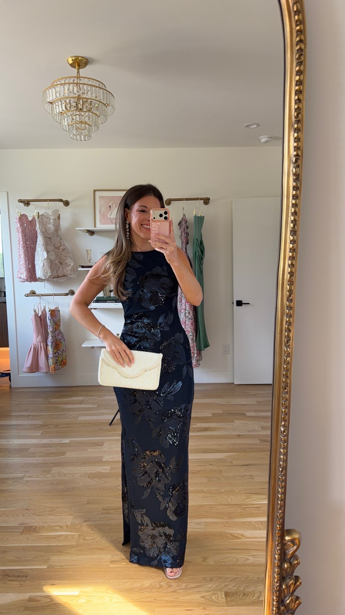 navy sequin floral maxi with a fitted silhouette and sleeveless crew neckline fall wedding guest dress for every girl 💍

I’m 5’4” & wearing my usual smalls/2

revolve code: tulip
lulus code: emerson20 (first purchase)

fall wedding guest dresses, wedding guest dresses, cocktail dresses, semi-formal dresses, black tie wedding guest dresses, destination wedding guest dresses, garden party dresses, wedding guest outfit ideas, fall dresses, autumn dress

#LTKWedding #LTKSeasonal #LTKgrwm