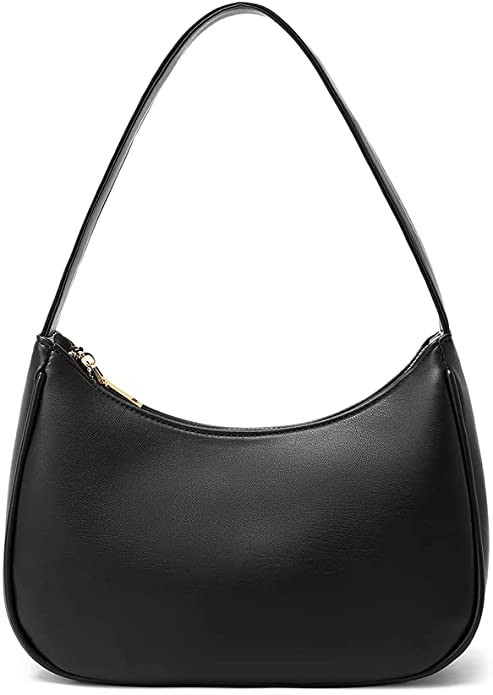 Amazon.com: CYHTWSDJ Shoulder Bags for Women, Cute Hobo Tote Handbag Mini Clutch Purse with Zippe... | Amazon (US)