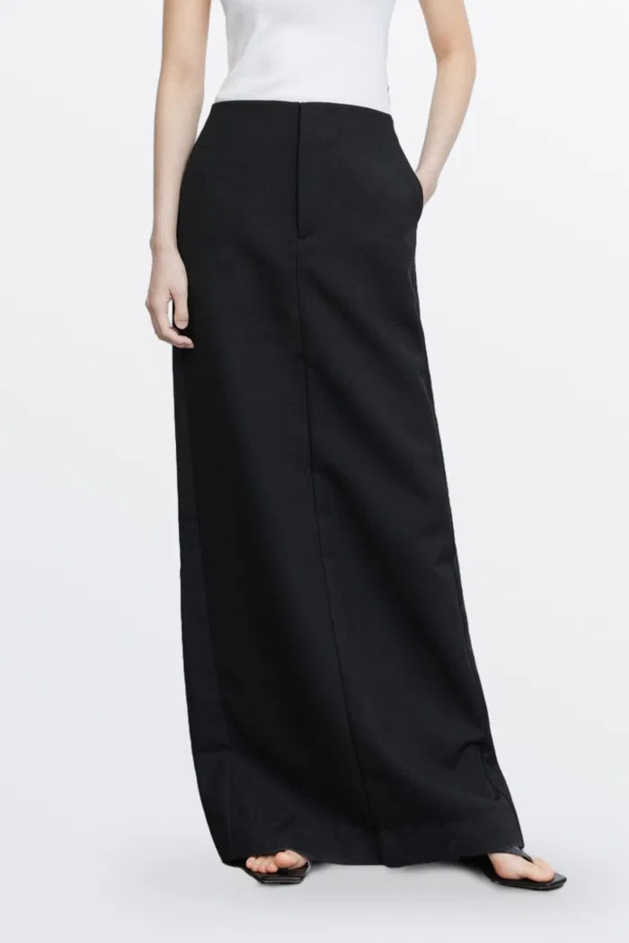 Magalie Skirt in Wool Blend Twill | Fabrique