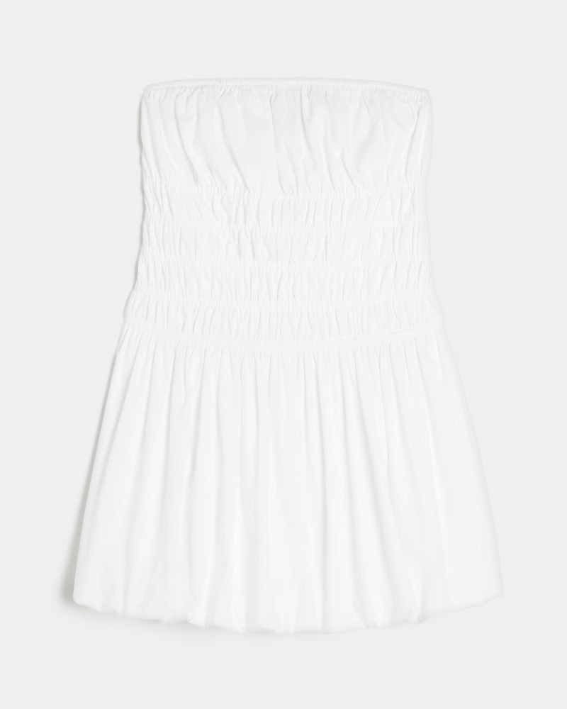 Women's Strapless Bubble Mini Dress from Hollister | Hollister (US)