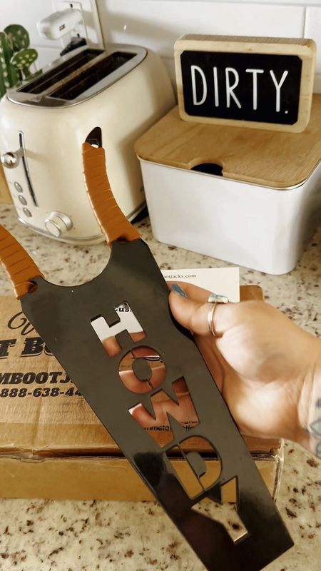 Life Hack ✨

Get yourself a custom boot jack!
No more touching dirty boots or having to ask your husband to take off your boots after a long day #iykyk 

@custommetalbootjacks 

#custombootjack #custommetalbootjacks #bootjack #boots